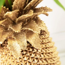 KARE Møbel Og Interiør > Ananas dekorativ vase, højde 50 cm, polyresin, håndlavet