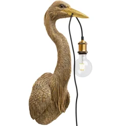 Gang|Pendellamper ^ KARE Animal Heron væglampe med stik