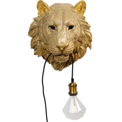 KARE Væglamper > Animal Tiger Head væglampe med stik