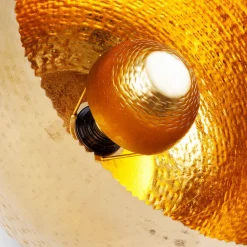 Bordlamper ^ KARE Apollon bordlampe, mat guld, Ø 35 cm