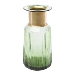 KARE Møbel Og Interiør > Barfly-vase, grøn, glas, højde 30 cm, mundblæst