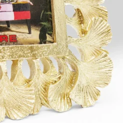 KARE Møbel Og Interiør > billedramme Ginkgo, 10 x 15 cm, polyresin, guldfarvet