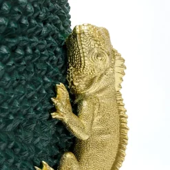 KARE Møbel Og Interiør > Chameleon Jack frugtvase, grøn/guld, polyresin
