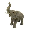 Møbel Og Interiør ^ KARE dekorationsfigur Walking Elephant Pearls, højde 24 cm, grå