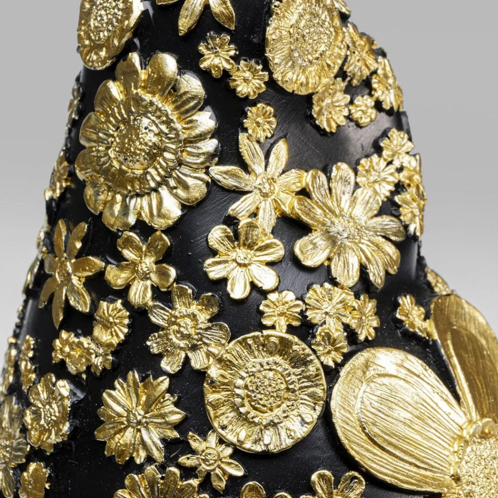 Møbel Og Interiør ^ KARE dekorativ figur dværg stående, sort/guld, polyresin