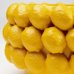KARE Møbel Og Interiør > dekorativ krukke Lemon Juice, højde 22 cm, Ø 34 cm, gul