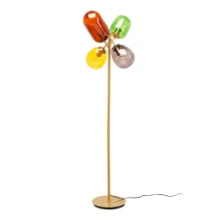 Gulvlamper ^ KARE Gulvlampe Balloon Dance, flerfarvet, glas, 160 cm, E27