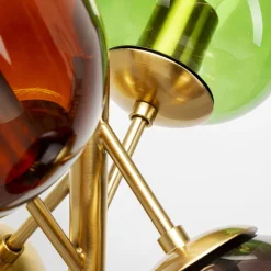 Gulvlamper ^ KARE Gulvlampe Balloon Dance, flerfarvet, glas, 160 cm, E27