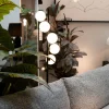 KARE Gulvlamper|Gulvlamper > Gulvlampe Scala Balls, sort, 160 cm, G9