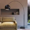Arbejdsrum/Kontor|Gulvlamper ^ KARE Lounge Small Deal Eco buelampe, sort
