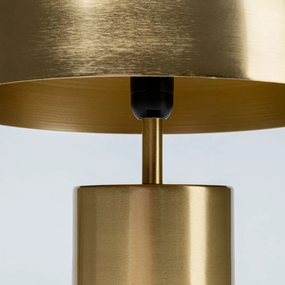 KARE Bordlamper > Loungy Gold bordlampe i guld