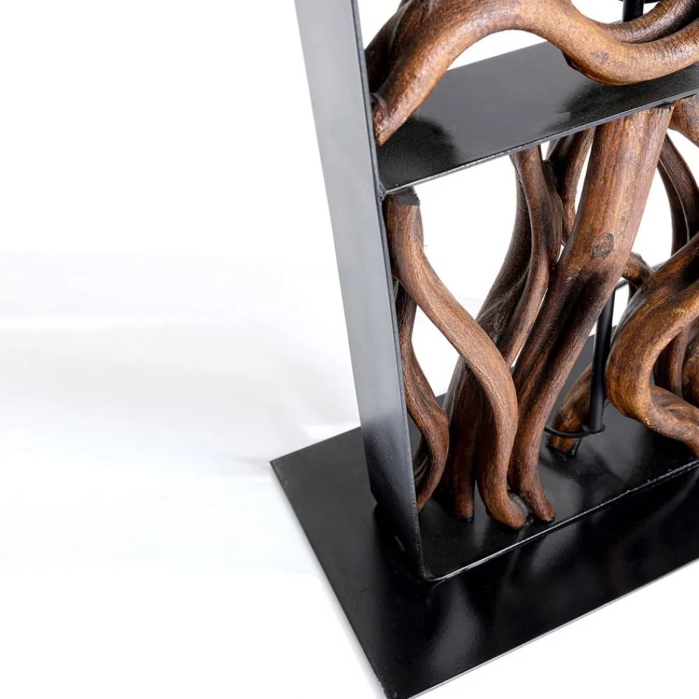 KARE Gulvlamper|Gulvlamper > Nature Wave gulvlampe med træ