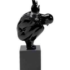 KARE Møbel Og Interiør > pyntegenstand Athlet Black Lille, sort, bredde 43 cm