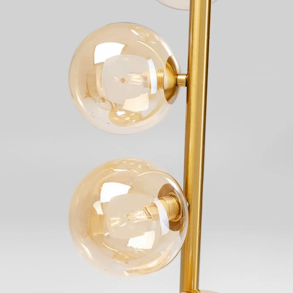 Gulvlamper|Gulvlamper ^ KARE Scala Balls gulvlampe, seks lys, guld