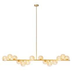 KARE Pendellamper|Pendellamper > Scala Balls pendellampe, guld