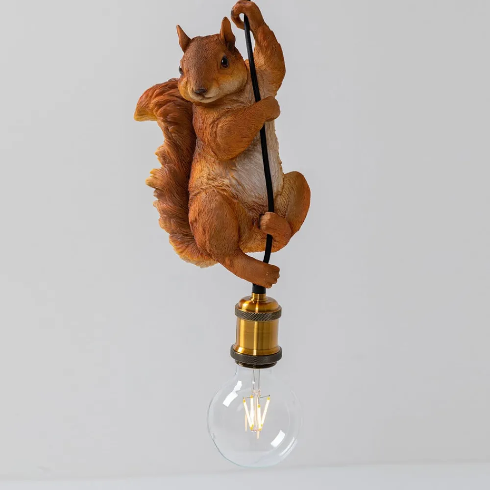 KARE Gang|Pendellamper > Squirrel hængelampe med egernmodel