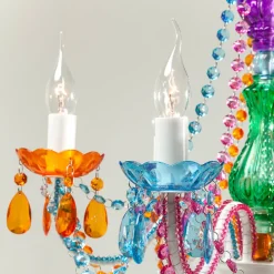 KARE Lysekroner|Pendellamper > Starlight Rainbow 6 lyskilder lysekrone