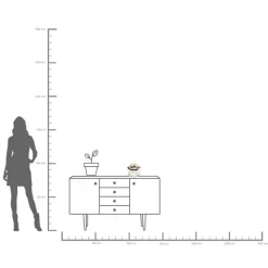 KARE Møbel Og Interiør > Vase LA Noble, højde 18 cm, glas, guld/klar, håndlavet