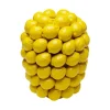 Møbel Og Interiør ^ KARE Vase Lemon Juice, højde 40 cm, Ø 31 cm, porcelæn, gul