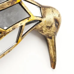 Møbel Og Interiør ^ KARE vægobjekt Hummingbird Mirror, polyresin, glas, guld