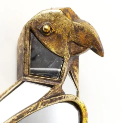 KARE Møbel Og Interiør > vægobjekt Parrot Mirror, polyresin, glas, guld