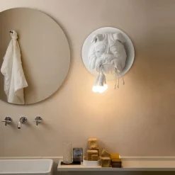 Karman Væglamper > Amsterdam - designer-væglampe, hvid