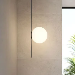 Udendørs Loftlamper ^ Karman udendørs loftlampe Atmosphere sort 133 cm plast