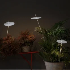 Karman Gadebelysning > Xana LED-hængelampe, hvid, højde 130 cm