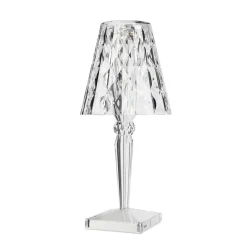 Kartell Dekorationsbelysning|Terrassebelysning > Big Battery - bordlampe IP54, transparent