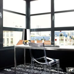 Kartell Bordlamper > Cindy LED-bordlampe, platin metallisk