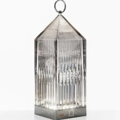 Kartell Dekorationsbelysning > Lantern LED-bordlampe, røggrå IP54