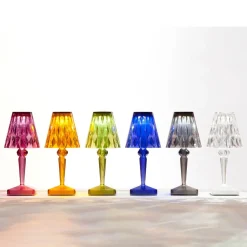 Kartell Dekorationsbelysning > LED-bordlampe Batteri, 30 cm, røggrå, IP54