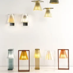 Væglamper ^ Kartell Light-Air LED-væglampe, ravgul