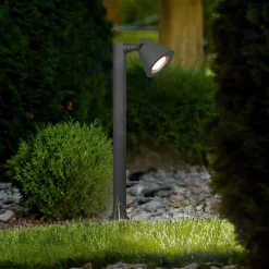 Trio Lighting Sokkellamper > Kaveri sokkellampe af aluminium, antracit