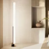 kdln Gulvlamper > LED-gulvlampe Model T, sort, højde 185 cm, dæmper