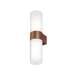 kdln Væglamper > væglampe Pastilla, bronze, højde 36 cm, glas