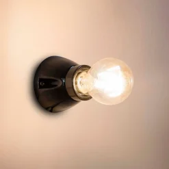 FARO BARCELONA Væglamper > Kera væglampe, sort