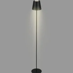 Briloner Terrassebelysning > Kiki LED-gulvlampe, 3.000K, sort, IP44