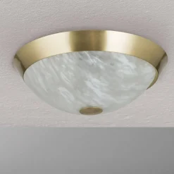 ORION Loftlamper > Klassisk loftslampe Jaya med glasskærm, 34 cm