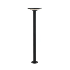 KLEWE Solcellelamper > Keope LED-vejlampe, antracit, højde 80 cm, IP65