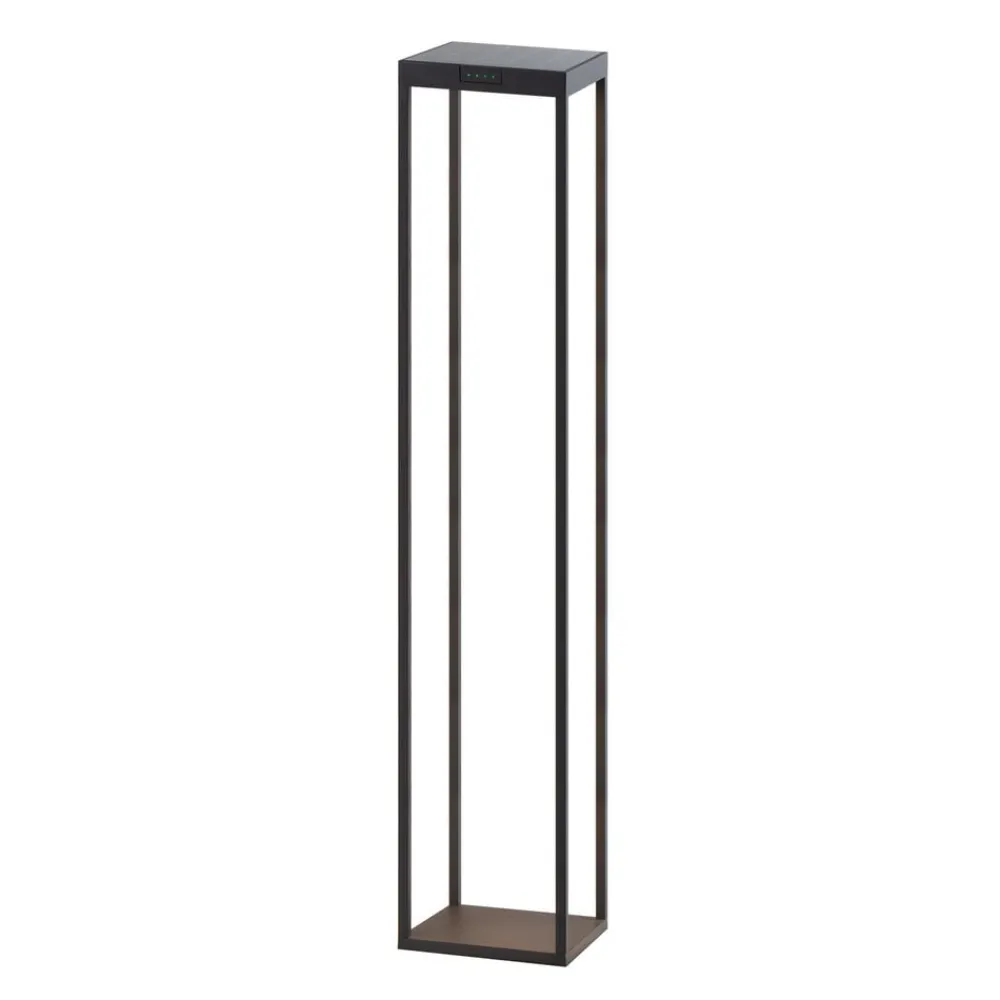 KLEWE Solcellelamper > LED-solcellelampe RADIA MEGA, antracit, 110 cm, aluminium IP65