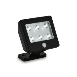 Briloner Væglampe Med Sensor|Udendørs Spot > Kollig udendørs LED-spot med sensor, IP54, sort