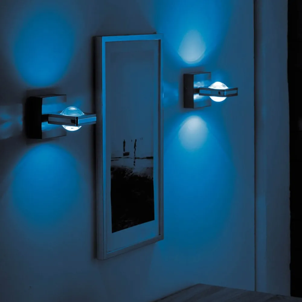 Q-Smart-Home Loftlamper > Kontrollerbar LED-væglampe Fisheye, fjernbetjening