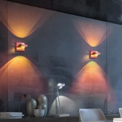 Q-Smart-Home Loftlamper > Kontrollerbar LED-væglampe Fisheye, fjernbetjening