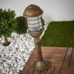 Moretti Luce Sokkellamper > Korrosionsbestandig Carlon-lampe til fodpaneler