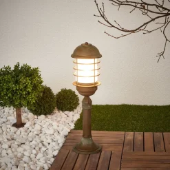 Moretti Luce Sokkellamper > Korrosionsbestandig Carlon-lampe til fodpaneler