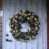 Dekorationsbelysning|Julepynt ^ STAR TRADING Krans Sixten med 60 lysdioder, 70 cm