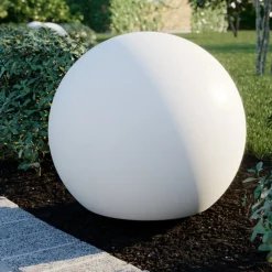 Nowodvorski Lighting Dekorationsbelysning|Terrassebelysning > Kugleformet lampe Cumulus L til haven, Ø 60 cm
