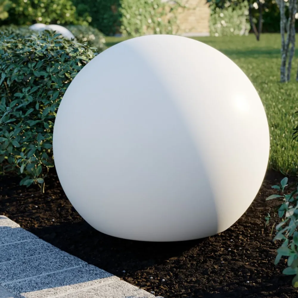 Nowodvorski Lighting Dekorationsbelysning|Terrassebelysning > Kugleformet lampe Cumulus L til haven, Ø 60 cm