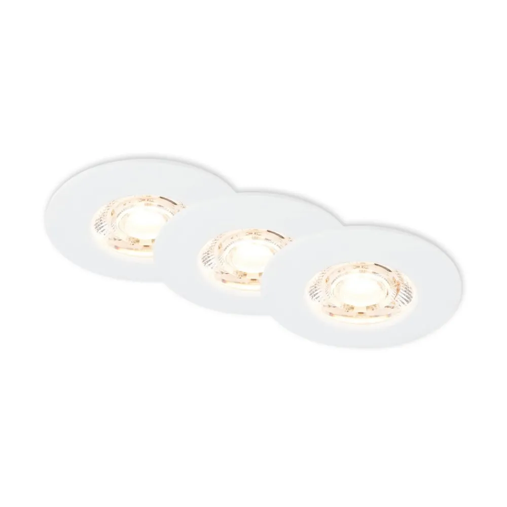 Briloner Loftlamper|Indbygningsspots > Kulana Mini indbygget spot LED IP44 3 stk hvid